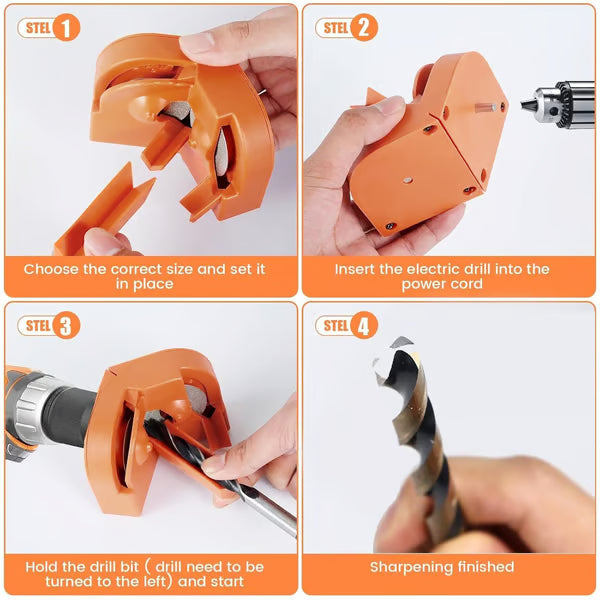 Professional Drill Bit Sharpening Tool Extend the Life of Your Drill Bits