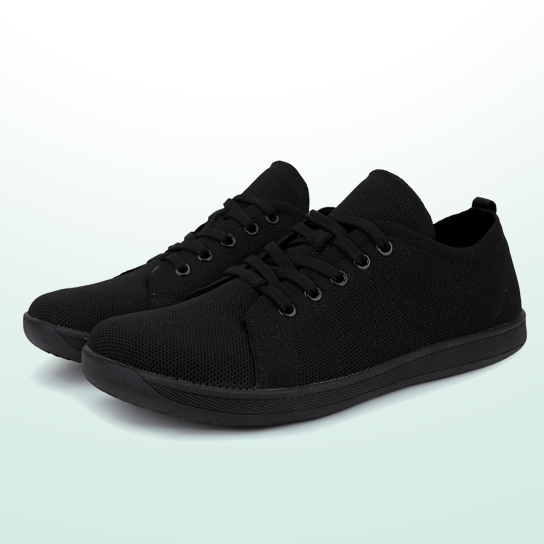 Mobivio Daily Knit Barefoot Shoes - All Black