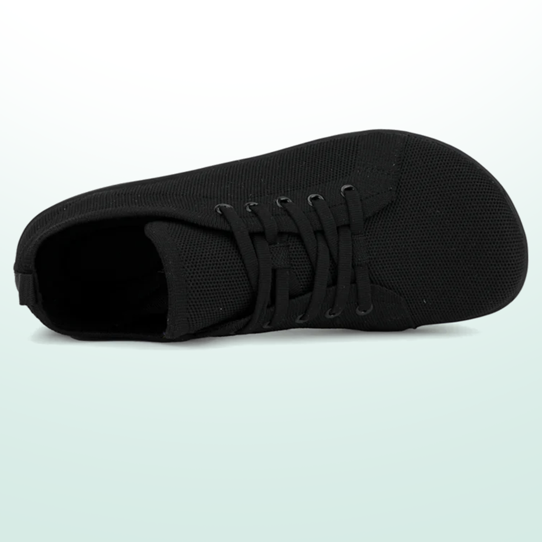 Mobivio Daily Knit Barefoot Shoes - All Black