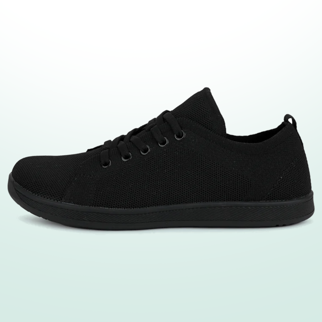 Mobivio Daily Knit Barefoot Shoes - All Black