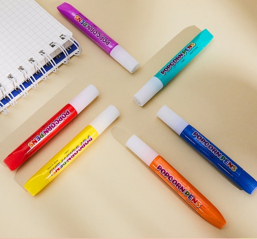 Magic Pen – Draw in 3D with a single stroke! DIY bubble "popcorn" effect drawing pens – Buy 3 Get 2