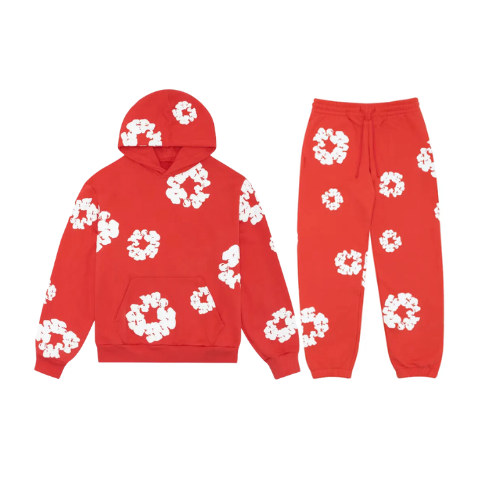Floral Print Athleisure Hoodie & Jogger Set