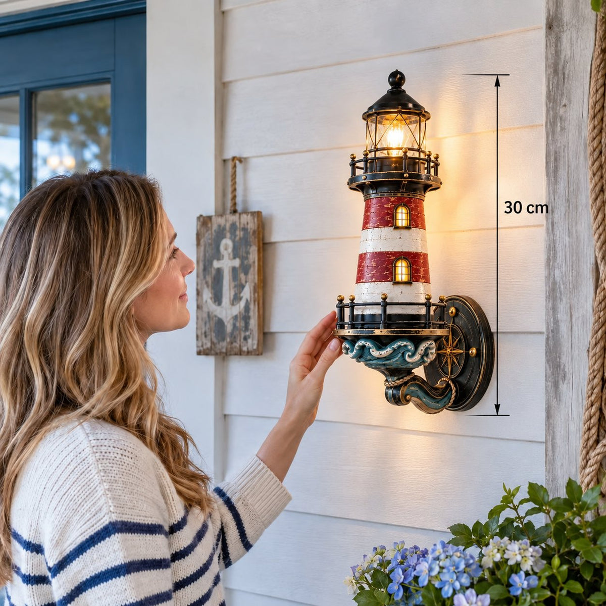 Today Only: Get 50% Off - Vintage Coastal Lighthouse Wall Light