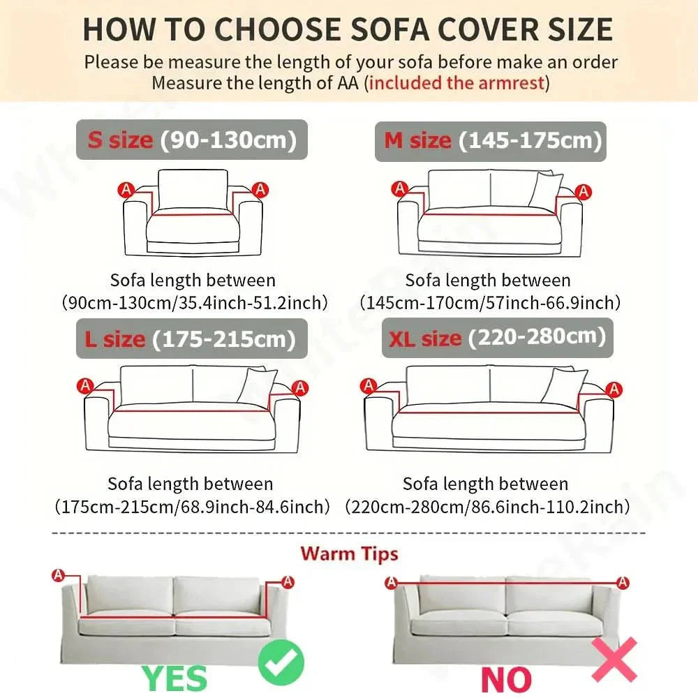 COUCHWRAP – Non-Slip & Comfortable Sofa Cover
