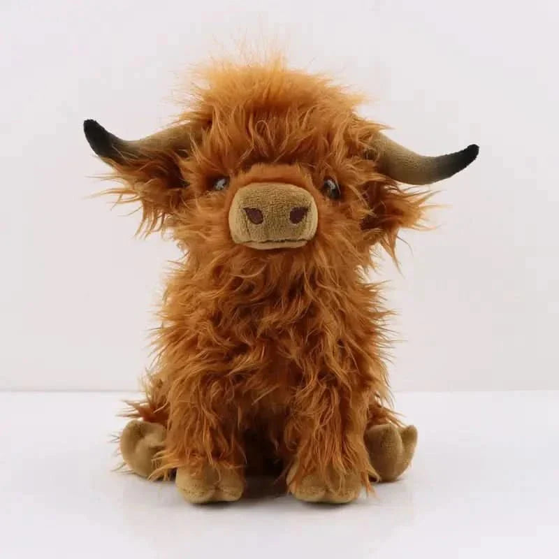 CUDDLY HIGHLAND Cow – Soft Plush Toy for Cuddle Lovers