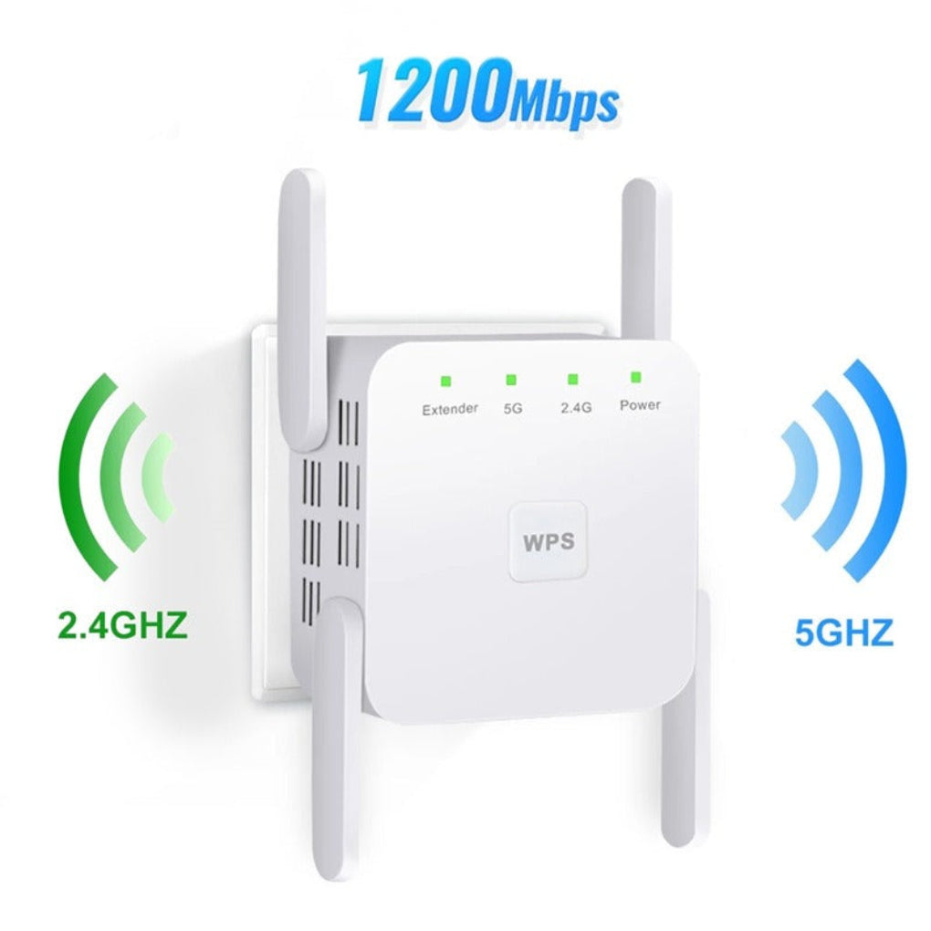 Davy | 1200Mbps Dual Band WiFi Extender