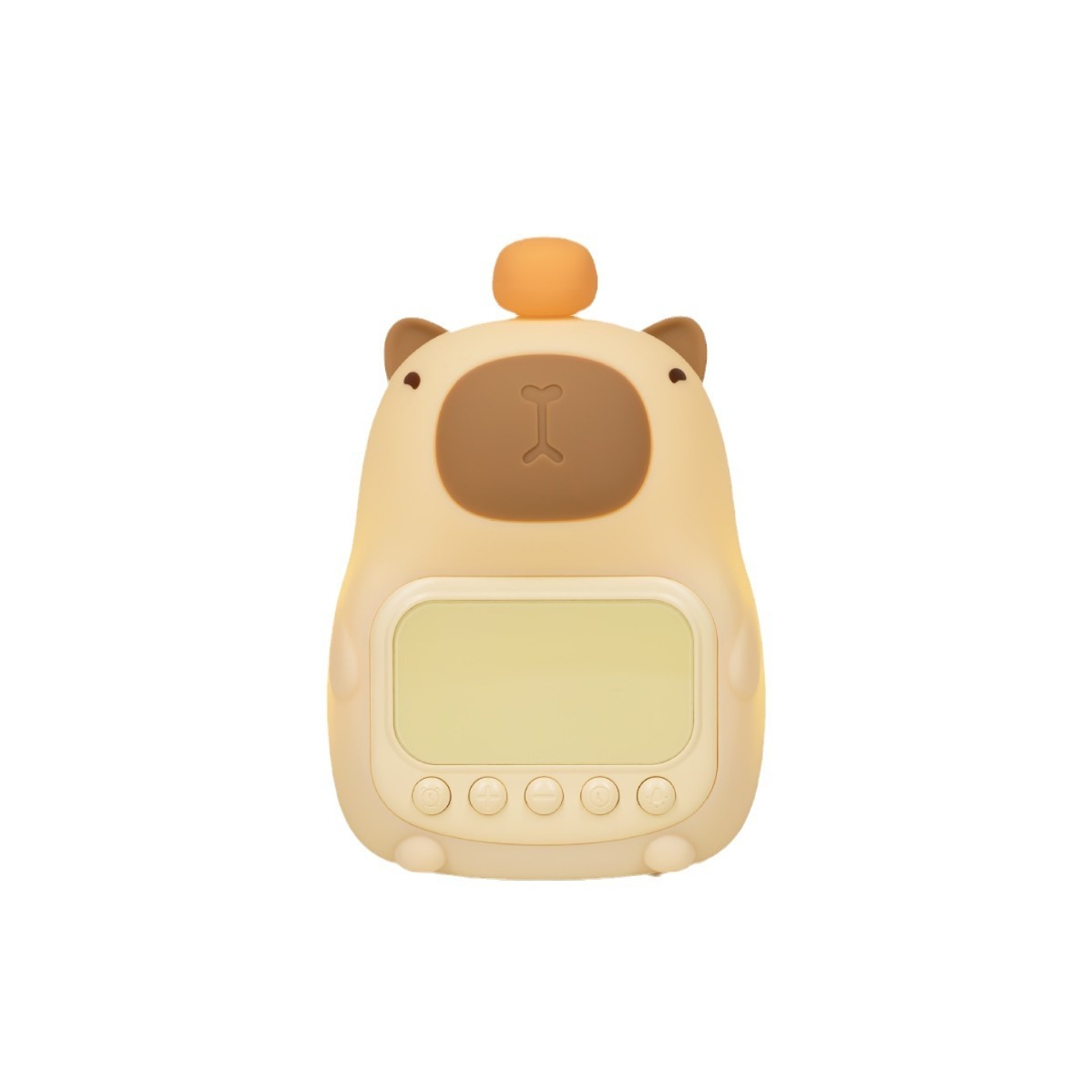 Davy | Capybara Alarm Clock with Gentle Night Light