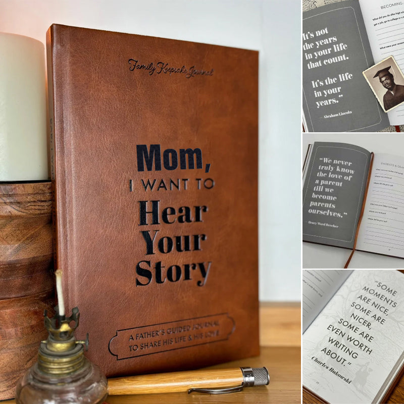 Davy | Dad, I Want to Hear Your Story | Heritage Edition Book | Over 250 Questions