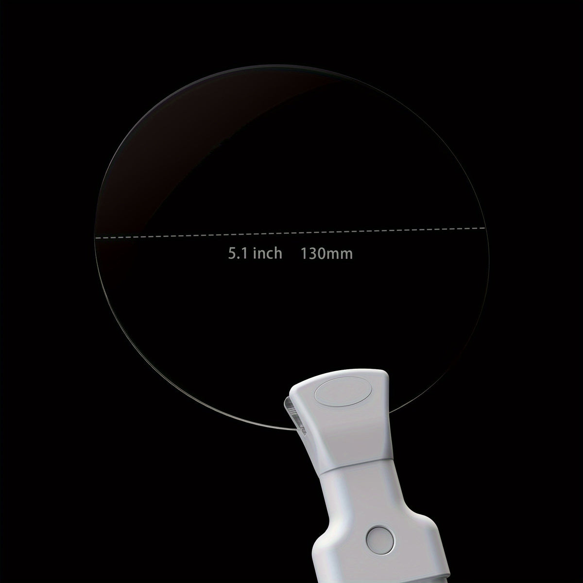 Davy | Hands-Free Magnifying Glass with Neck Strap - 5X Magnification for Reading