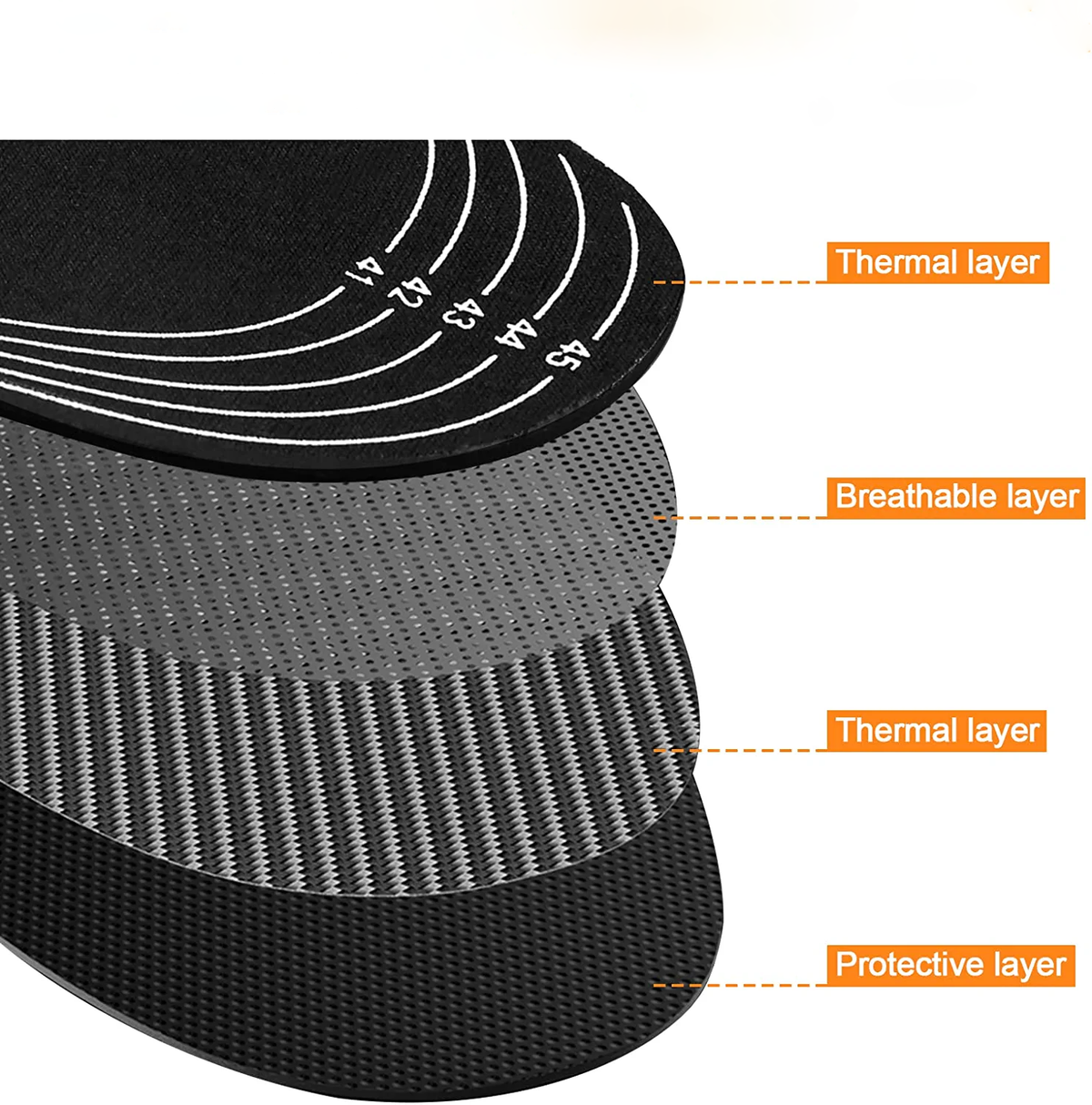 Davy | Electric Heated Shoe Inserts | Thermal Foot Warmers