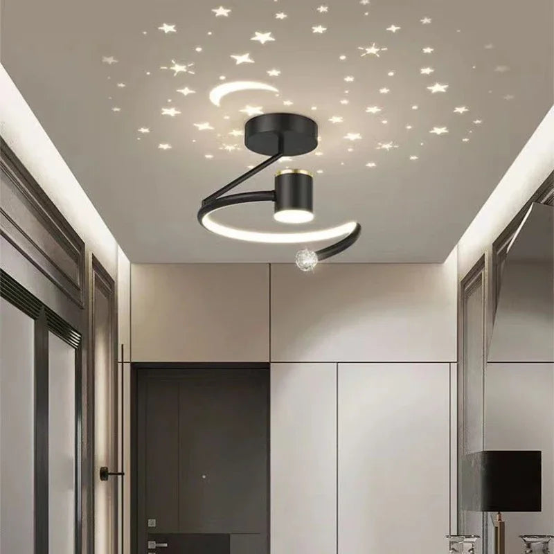 Davy | LED ceiling lamps with starry sky – Modern pendant lamp design for children's rooms and living rooms
