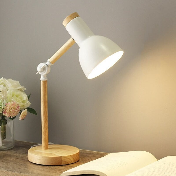 Davy | Wood Accent LED Task Lamp