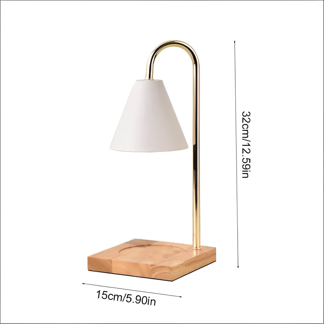 Davy | LuminaFlame - Cozy Flameless Candle Warmer Lamp