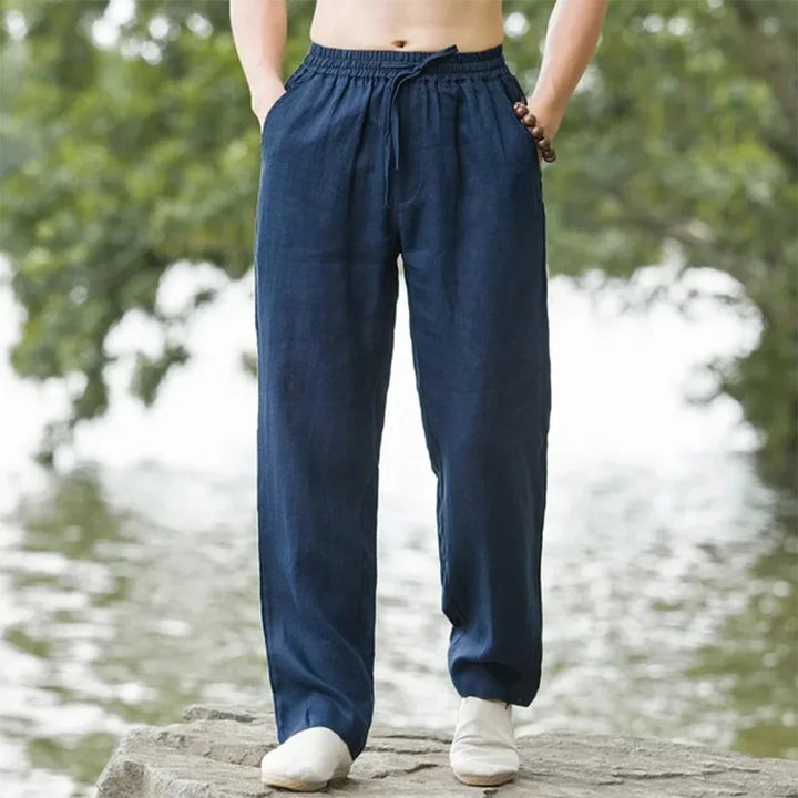 Davy | Men's Beach Pants Relaxed Fit Drawstring Trousers