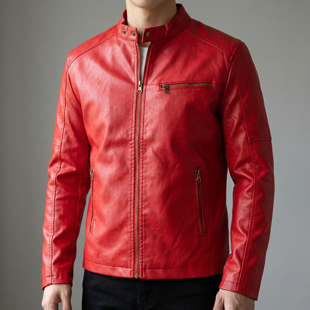 Davy | Waterproof Leather Moto Jacket