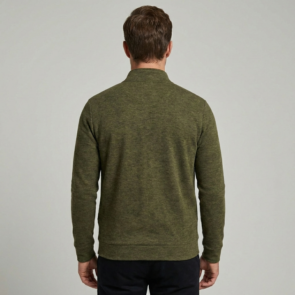 Davy | Elevated Zip-Up Knit Jacket