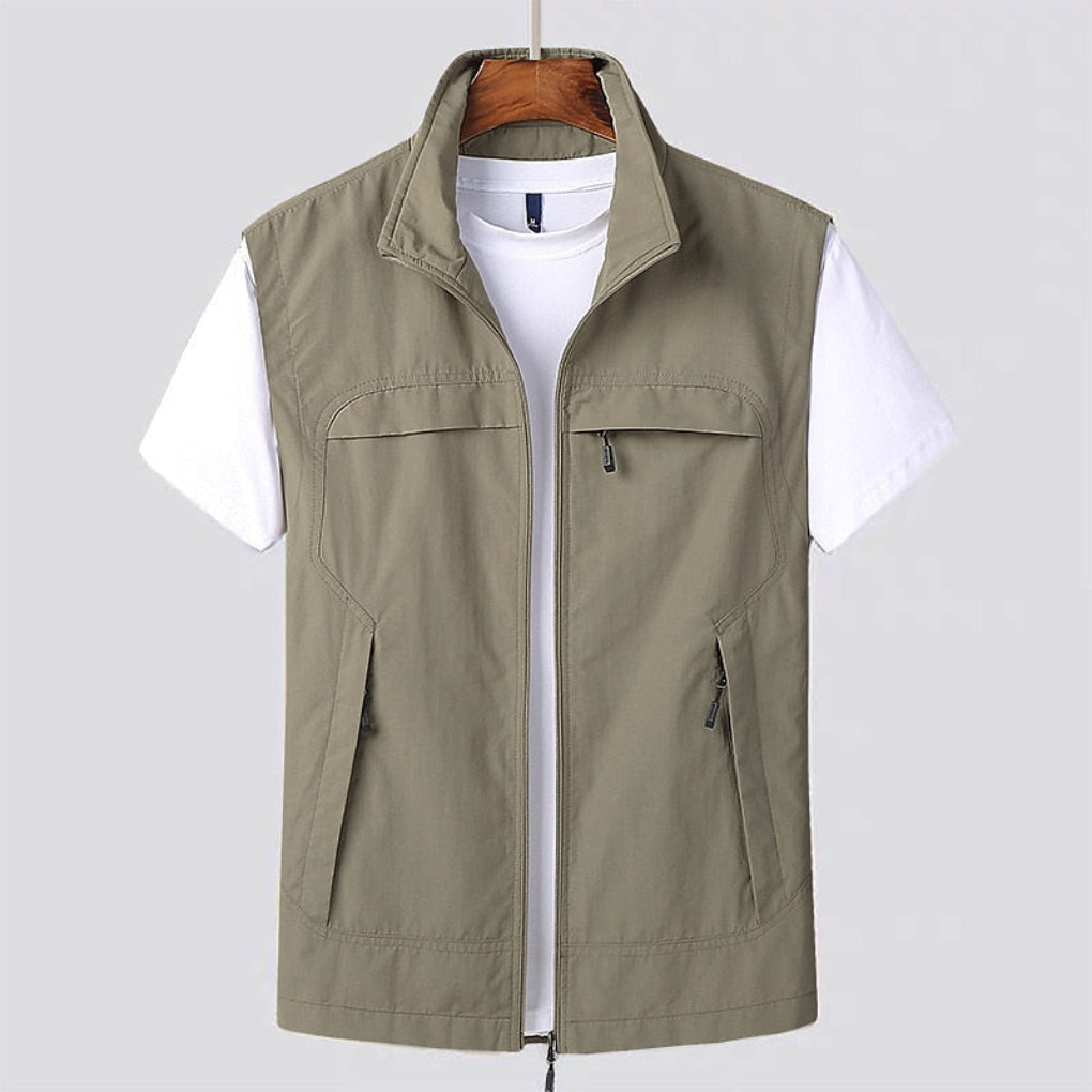 Men's Lightweight Zip-Up Vest