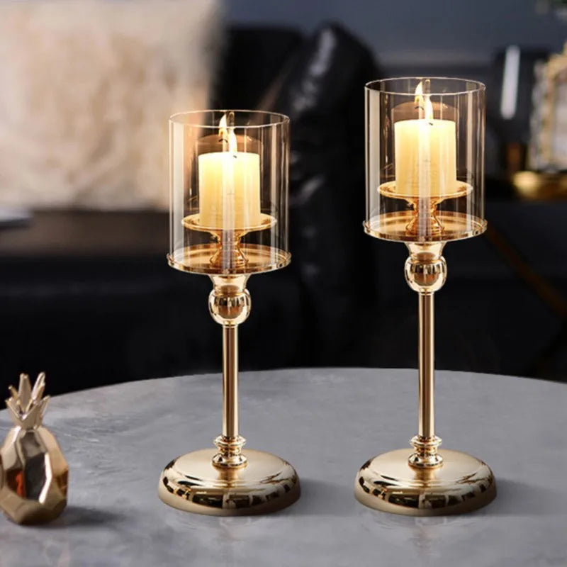 Davy | Scandi Style Candle Holder | Elegant Home Accent