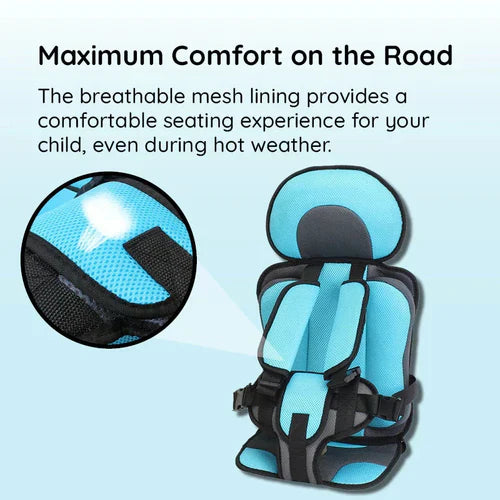 Davy | Portable & Foldable Child Car Booster Seat