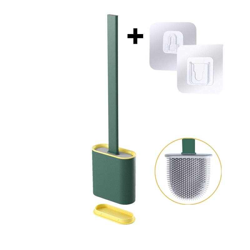 Davy | Silicone Toilet Brush | Superior Clean, Effortless Style