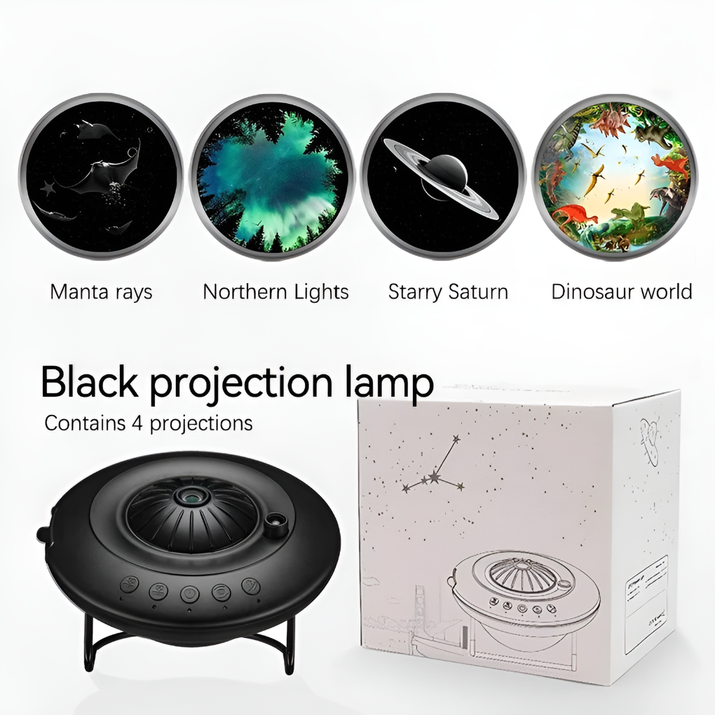 Davy | Rotating Galaxy Projector with Nebula & Stars