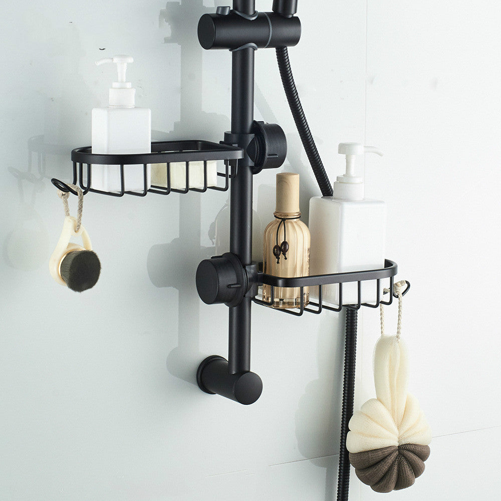 Davy | Aluminum Shower Basket for Soap and Essentials