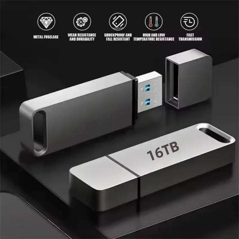 Davy | USB 3.2 Flash Drive | High-Speed, Waterproof & Shockproof for Windows and Mac OS