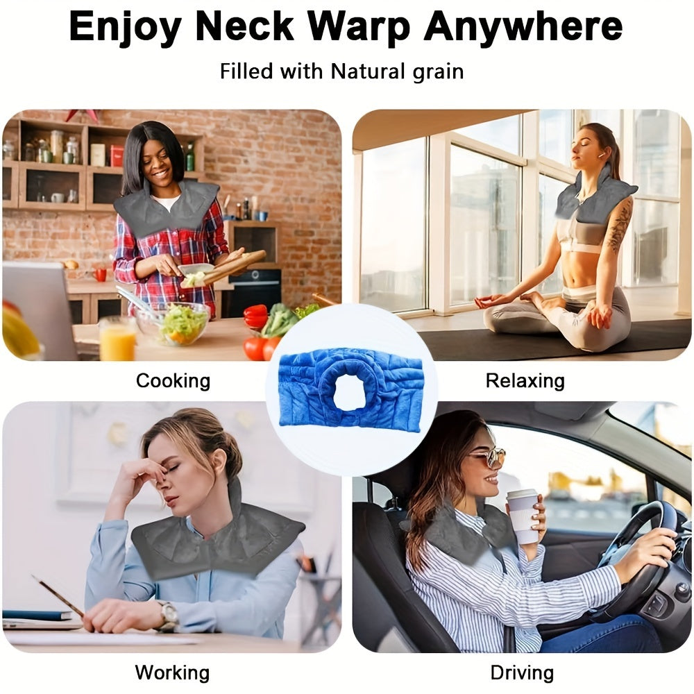 Davy | Weighted Microwave Heating Pad – Comfort and Relaxation for Neck and Shoulders