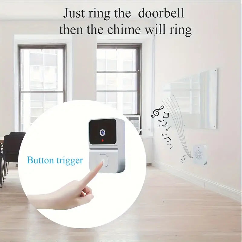 Davy | Wireless WiFi Doorbell with Night Vision & 2-Way Audio