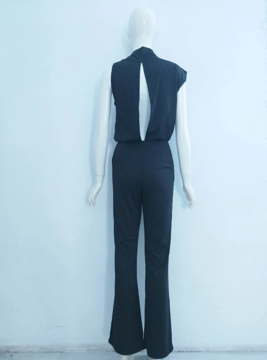 Effortless Chic Sleeveless Wide-Leg Jumpsuit