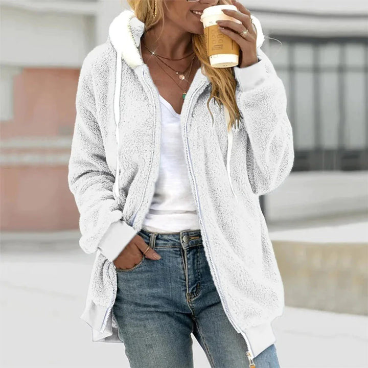 Cozy Teddy Fleece Hoodie