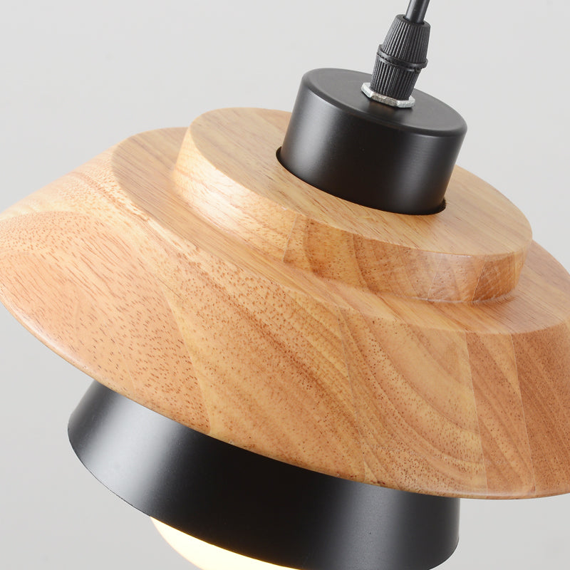 Davy | Wooden Pendant Lamp | Scandinavian Style Natural Light