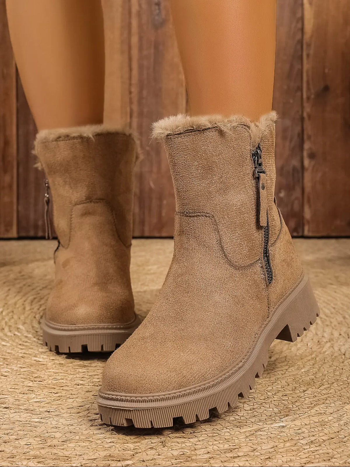 Women's Ankle Boots – Chunky Sole