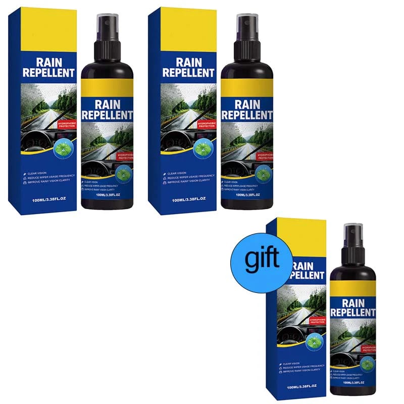 Hot Sale 50% OFF | Crystal Clear Windshield Rain Repellent Spray | Keep Your View Clear in Wet Weather