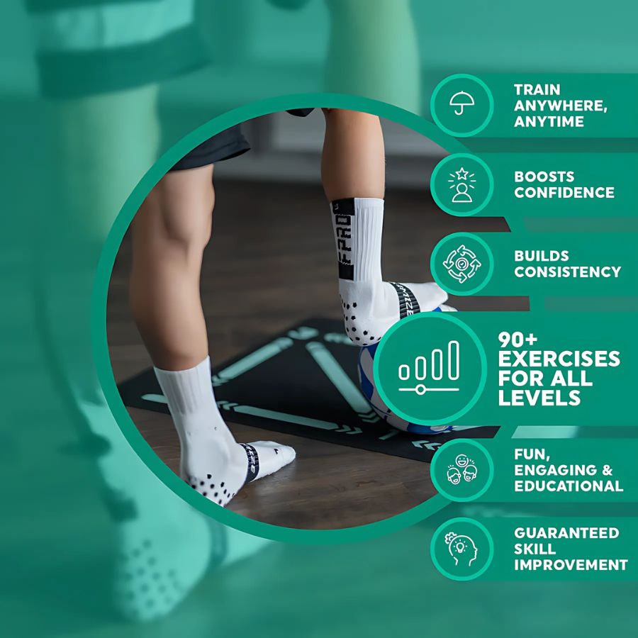 Football Skill Development Mat & Video Training