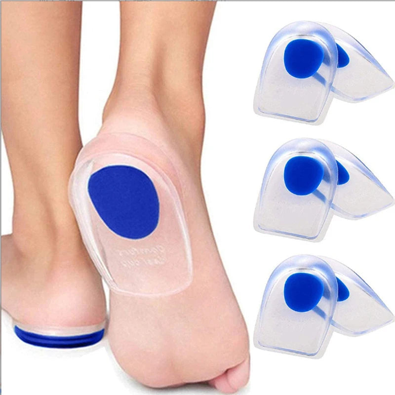 Comfort Gel Heel Cups for Foot Pain Relief