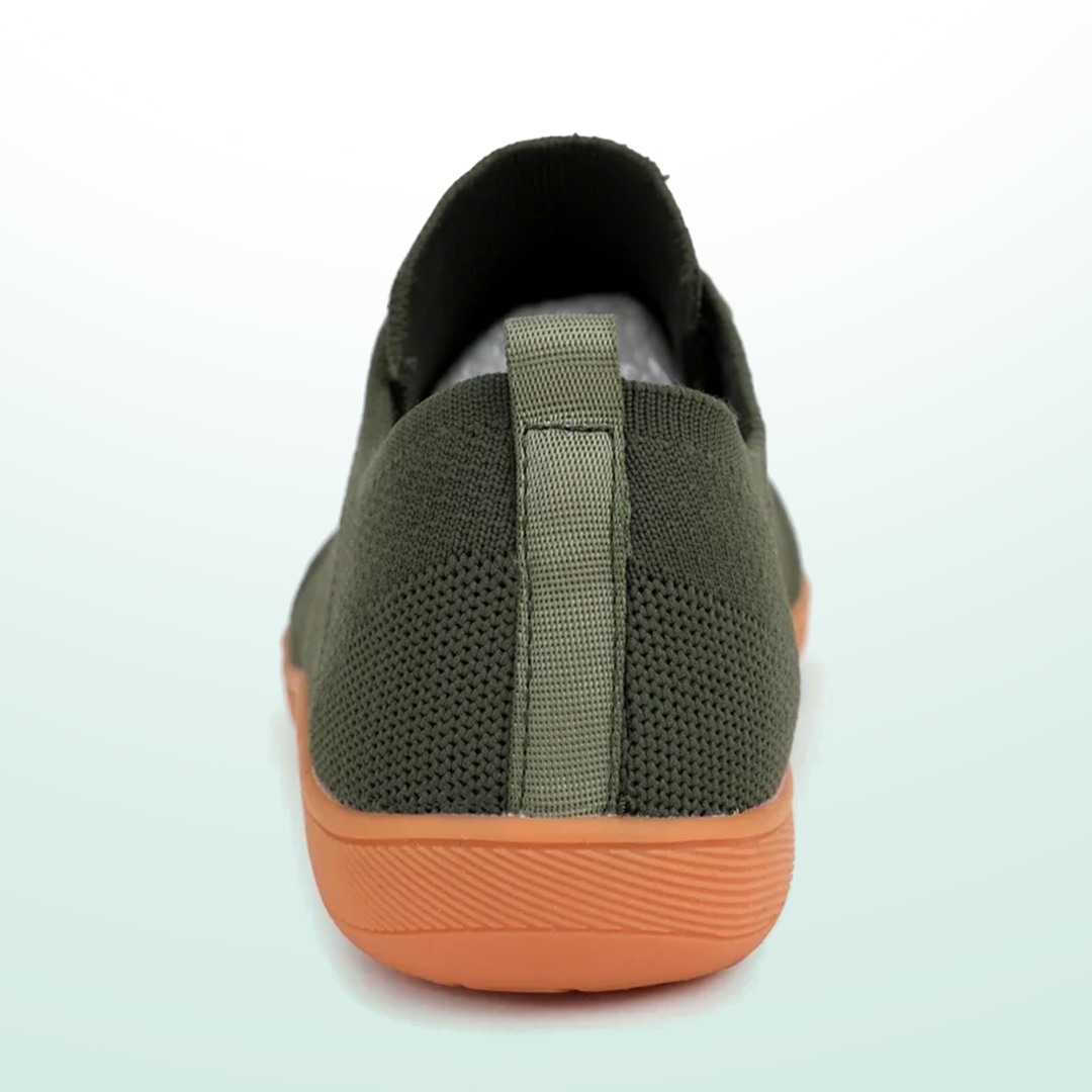Mobivio Daily Knit Barefoot Shoes - Green Gum