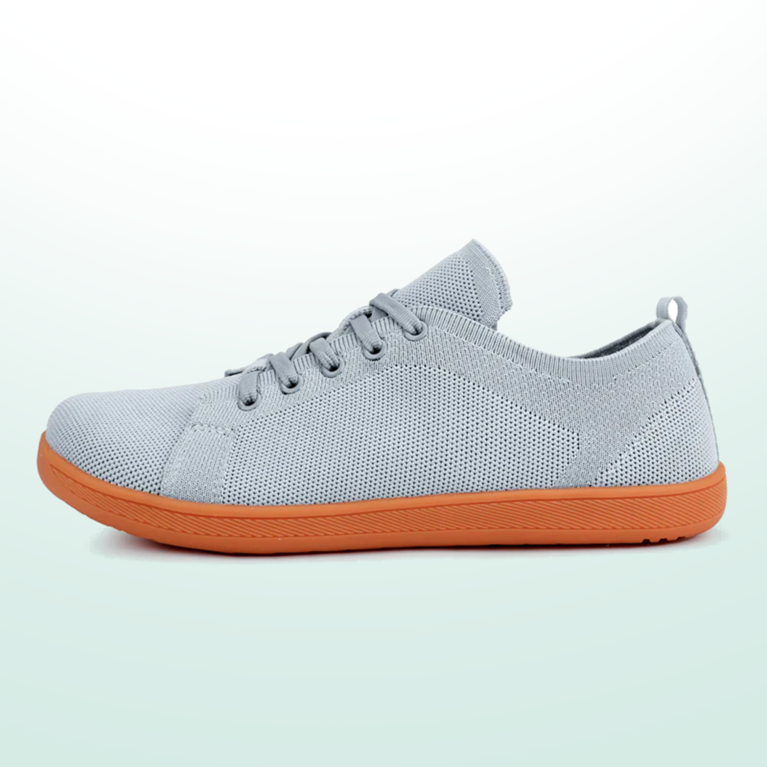 Mobivio Daily Knit Barefoot Shoes - Grey Gum