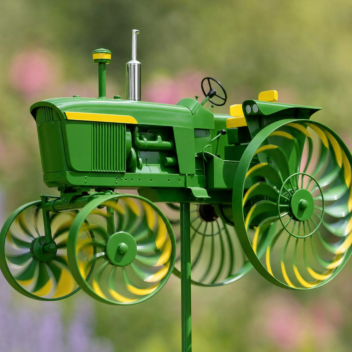 Only Today 60% OFF-Earl's Handmade Tractor Wind Spinner