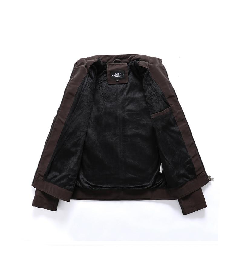 High Quality Stand-Up Collar Motorcycle Jacket