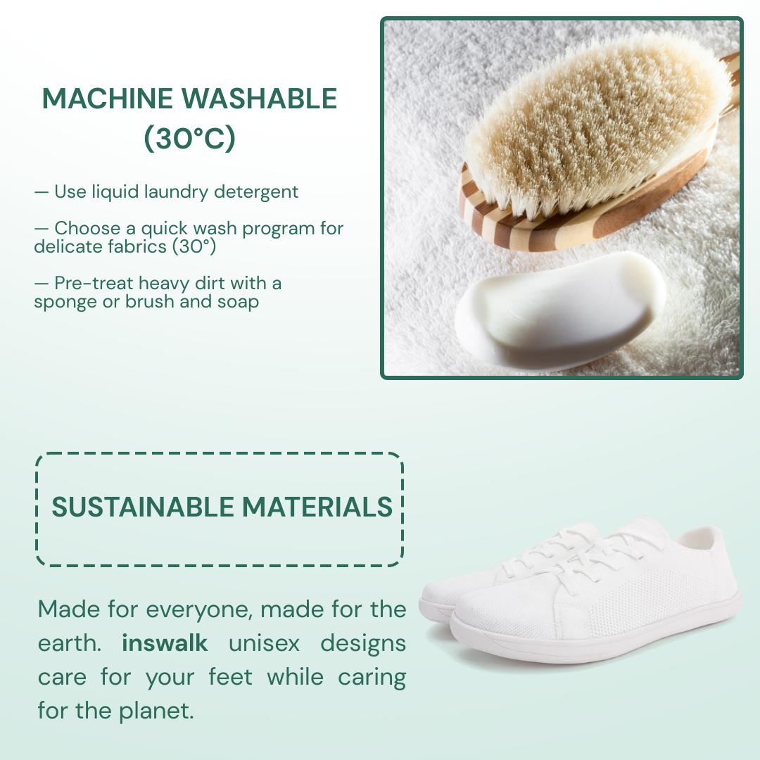 Mobivio Barefoot Shoes - White