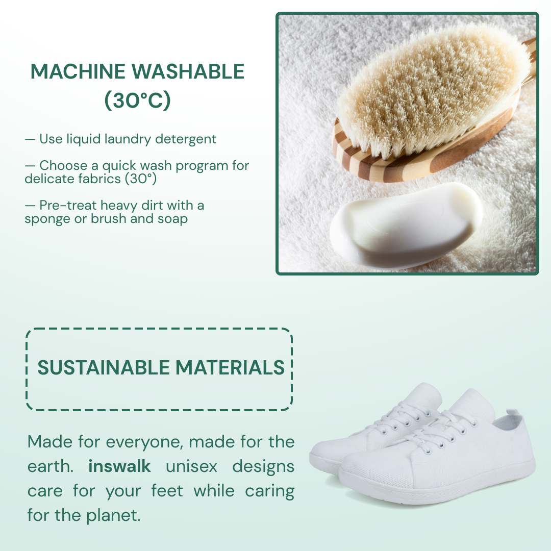 Zarvia Barefoot Shoes - White