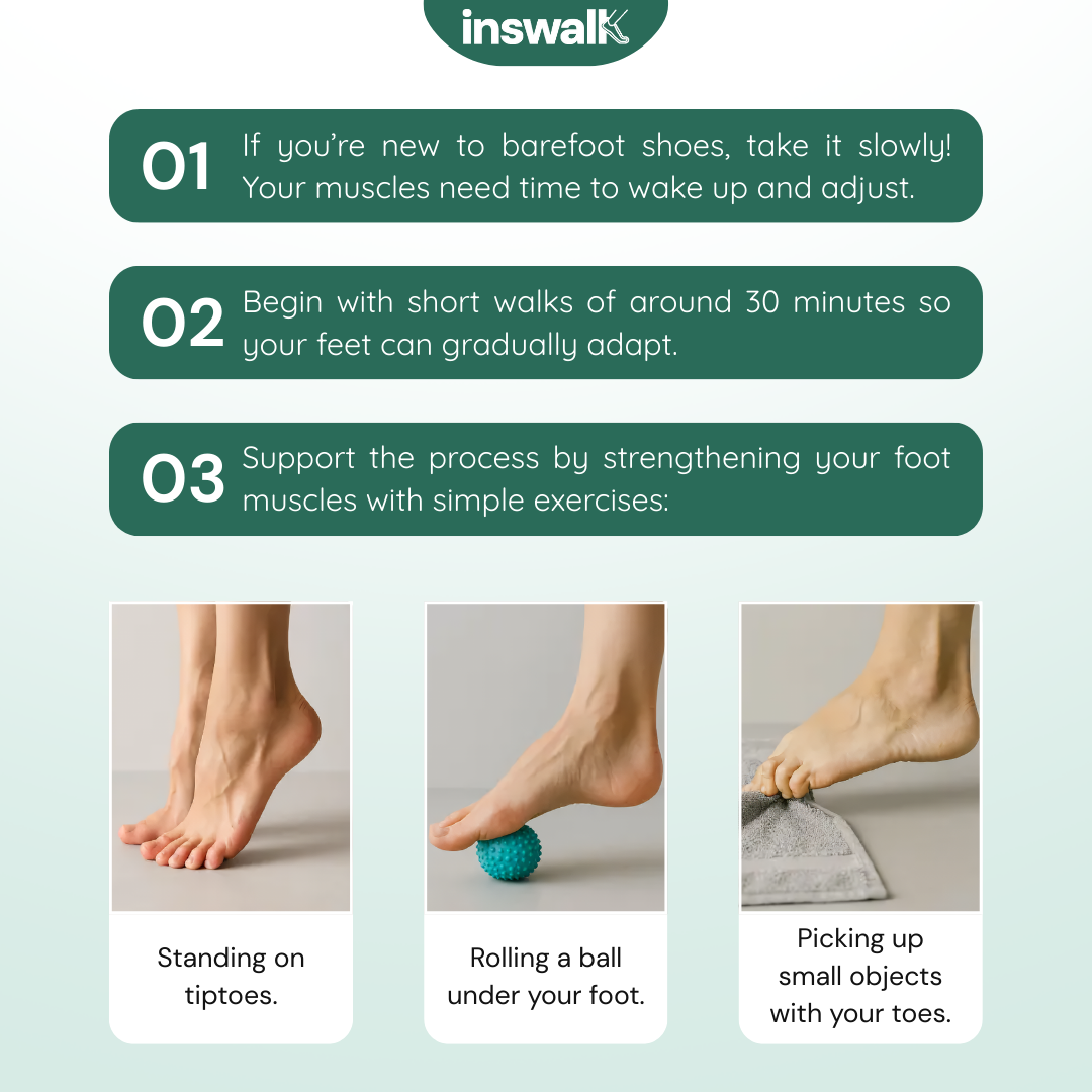 Mobivio Active Knit Barefoot Shoes - Mint White