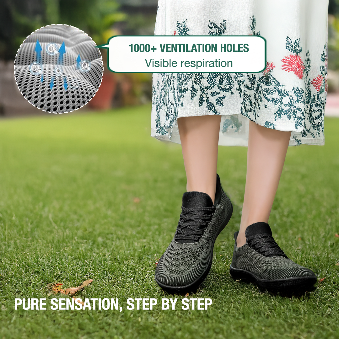 Freevo Hands-Free Barefoot Shoes - Green