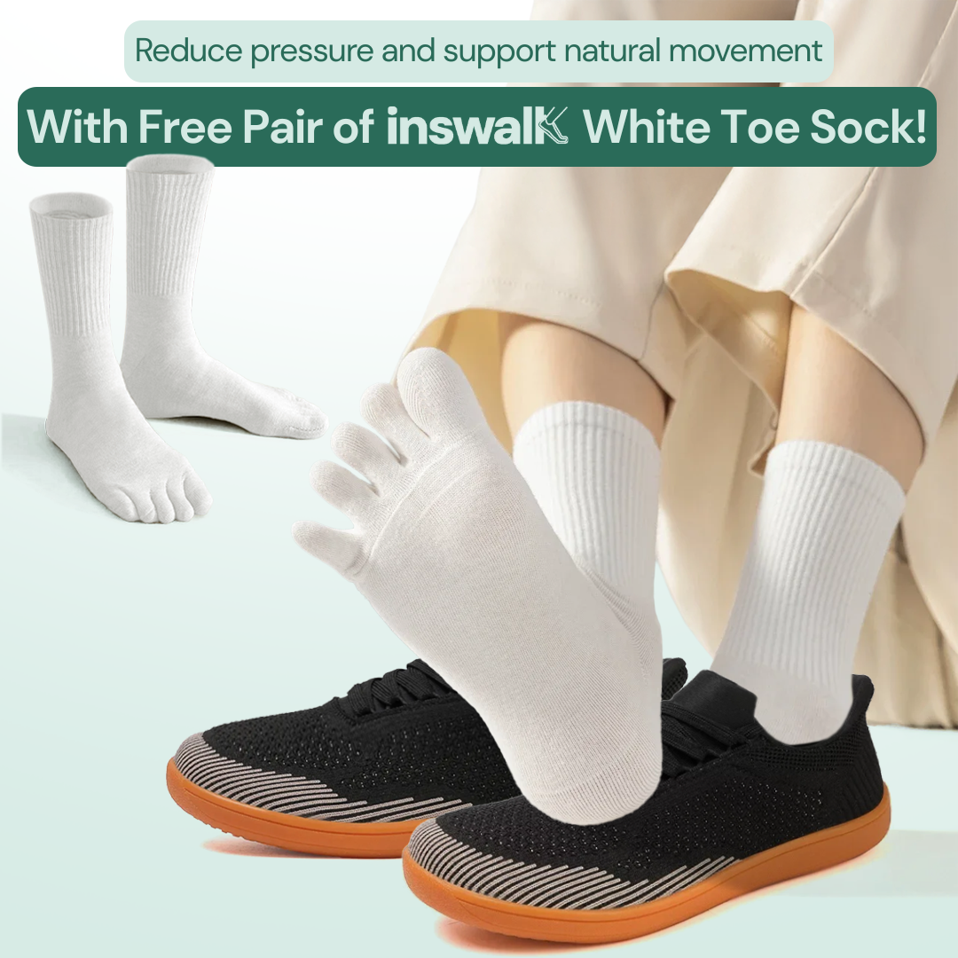 Freevo Hands-Free Barefoot Shoes - Black Gum