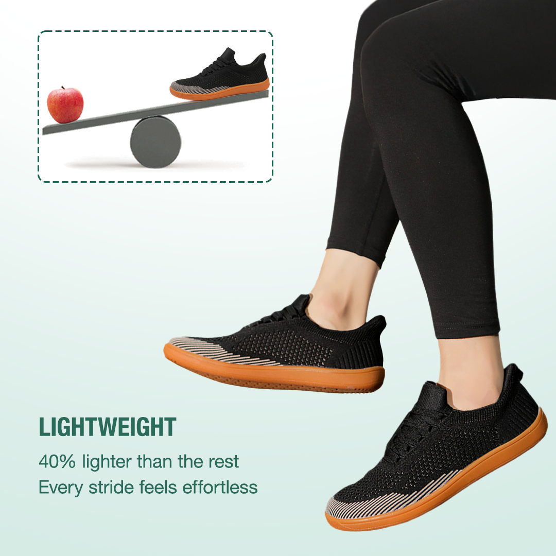 Freevo Hands-Free Barefoot Shoes - Black Gum