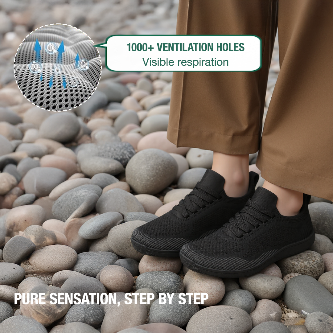 Freevo Hands-Free Barefoot Shoes - Black