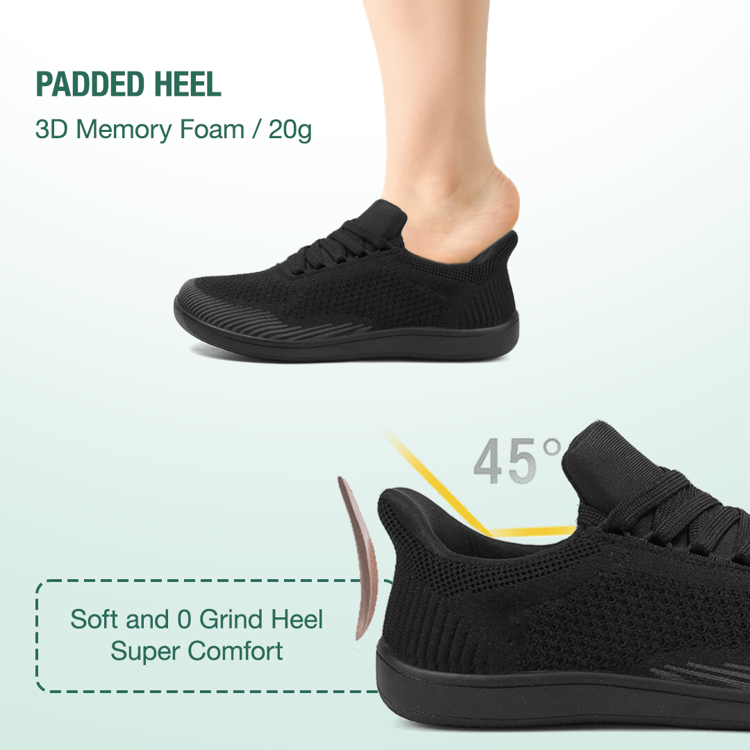 Freevo Hands-Free Barefoot Shoes - Black