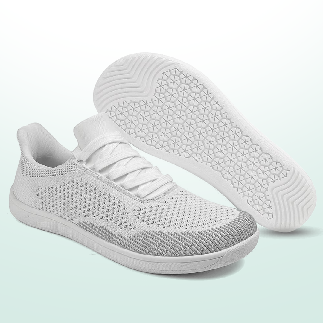 Freevo Hands-Free Barefoot Shoes - White