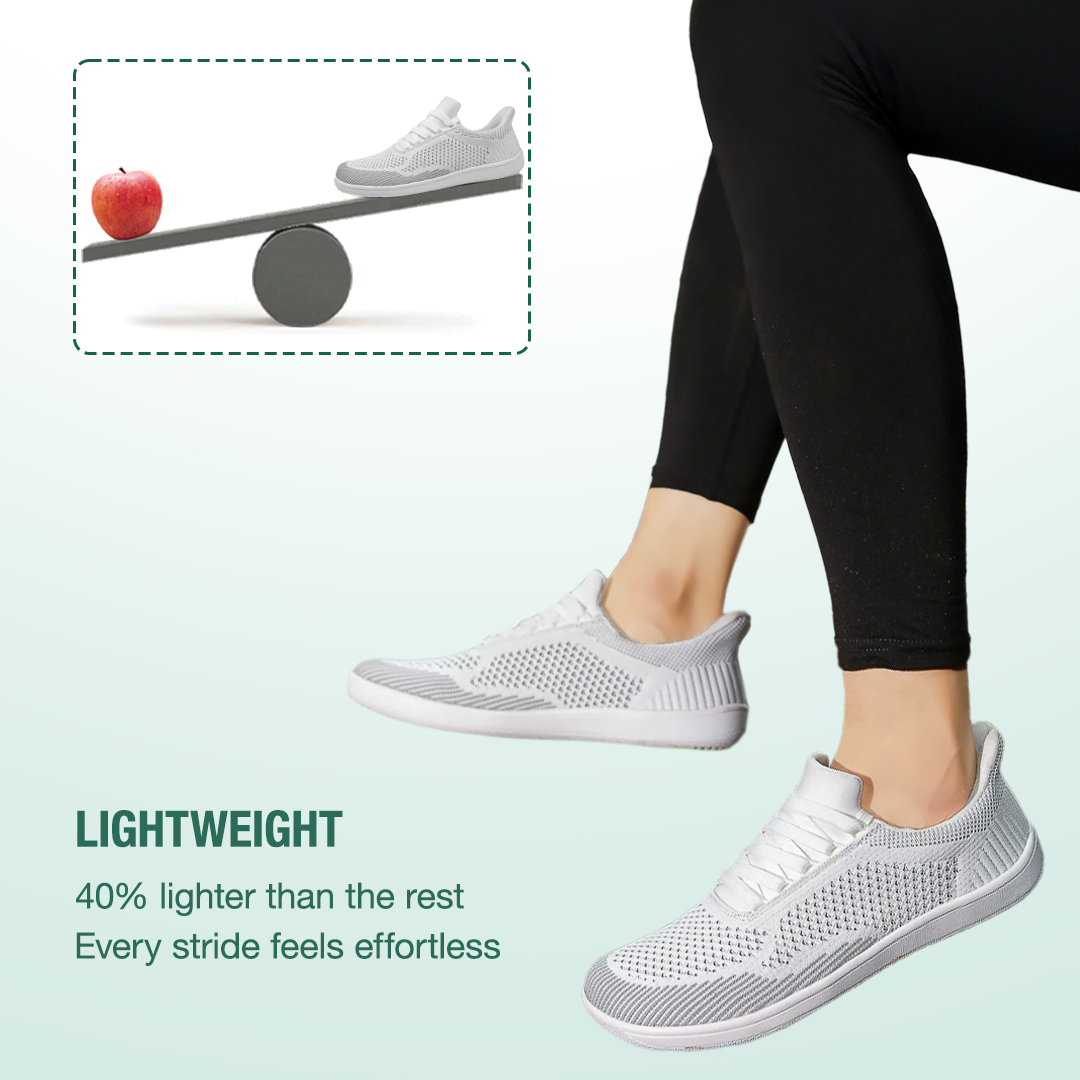 Freevo Hands-Free Barefoot Shoes - White